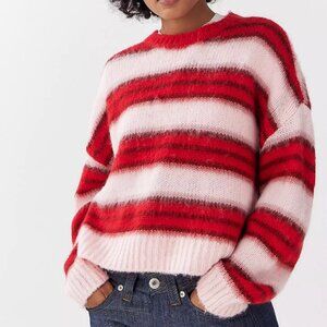 Urbanoutfitters | BDG Stripe Brushed Knit Jumper | NWT size XS